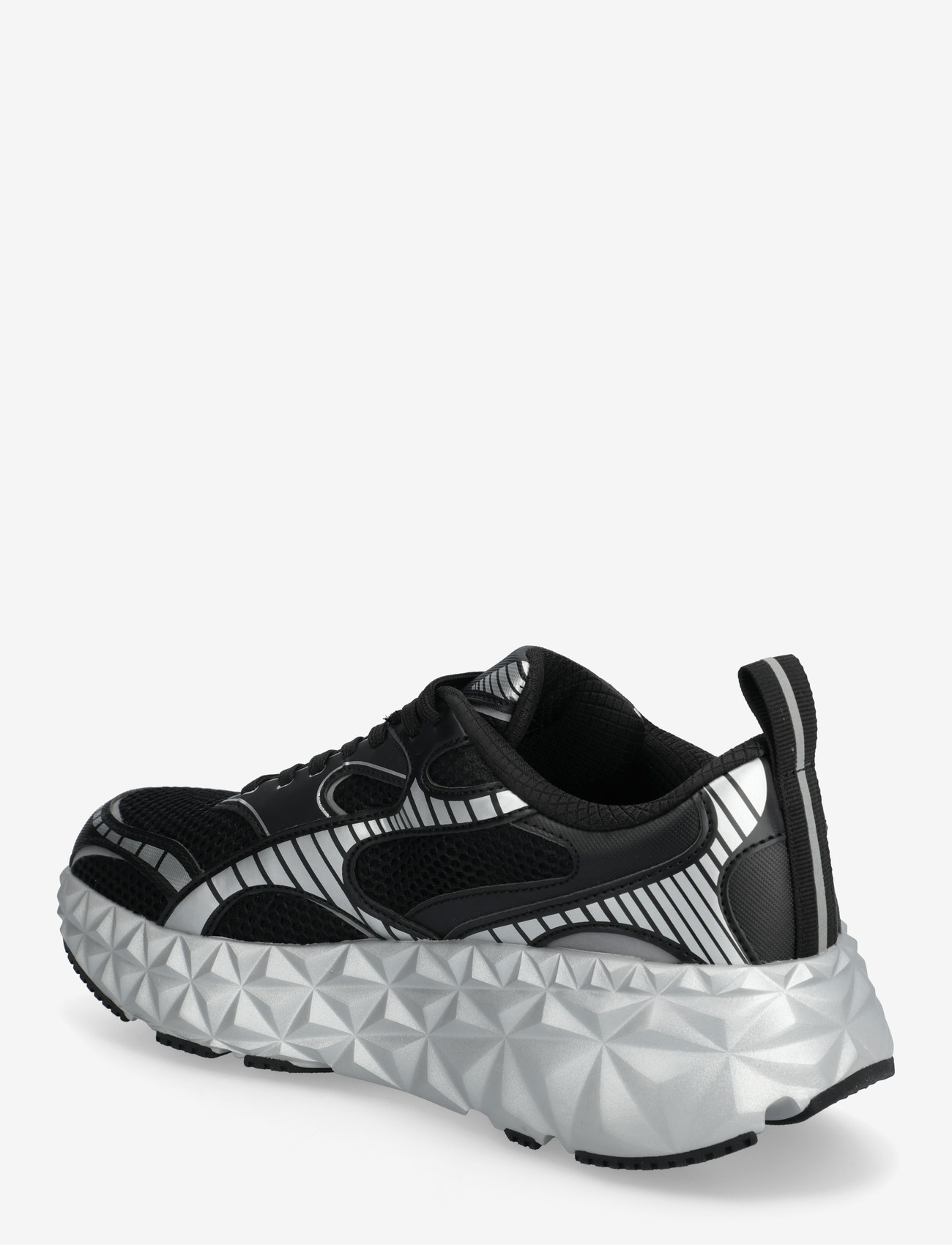 EA7 - SNEAKER - robustsed tossud - black-silver - 2