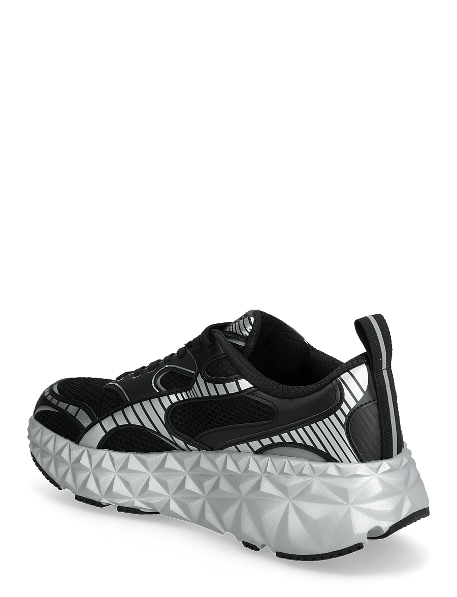 EA7 - SNEAKER - madala säärega - black-silver - 2