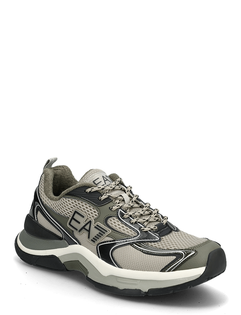EA7 - SNEAKER - madala säärega tossud - london fog+grape leaf+metallic - 0