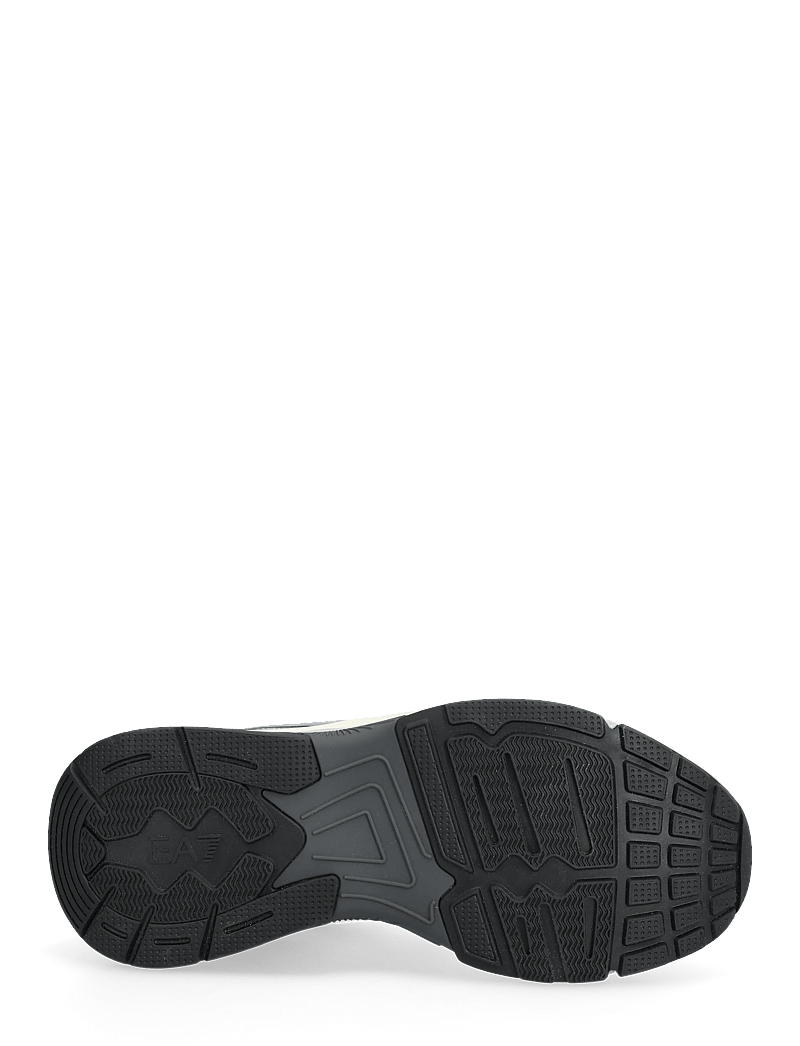 EA7 - SNEAKER - niedriger schnitt - glacier gray+asphalt+black - 4