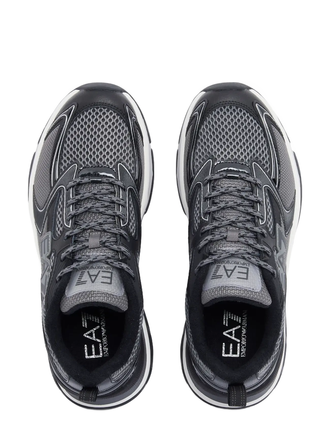 EA7 - SNEAKER - låga sneakers - pewter+black+pearliz - 3