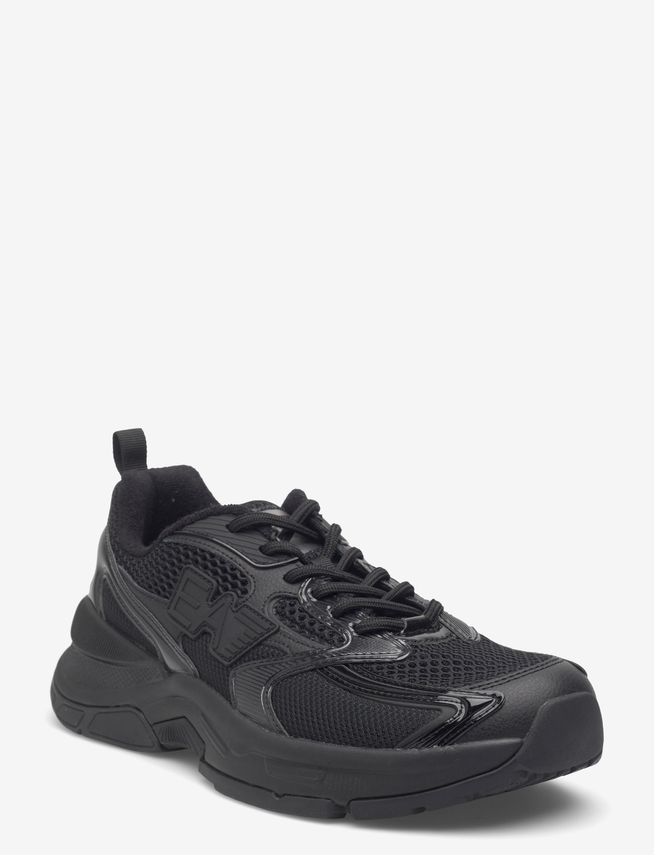 EA7 - SNEAKER - chunky sneakers - triple black-black d - 0