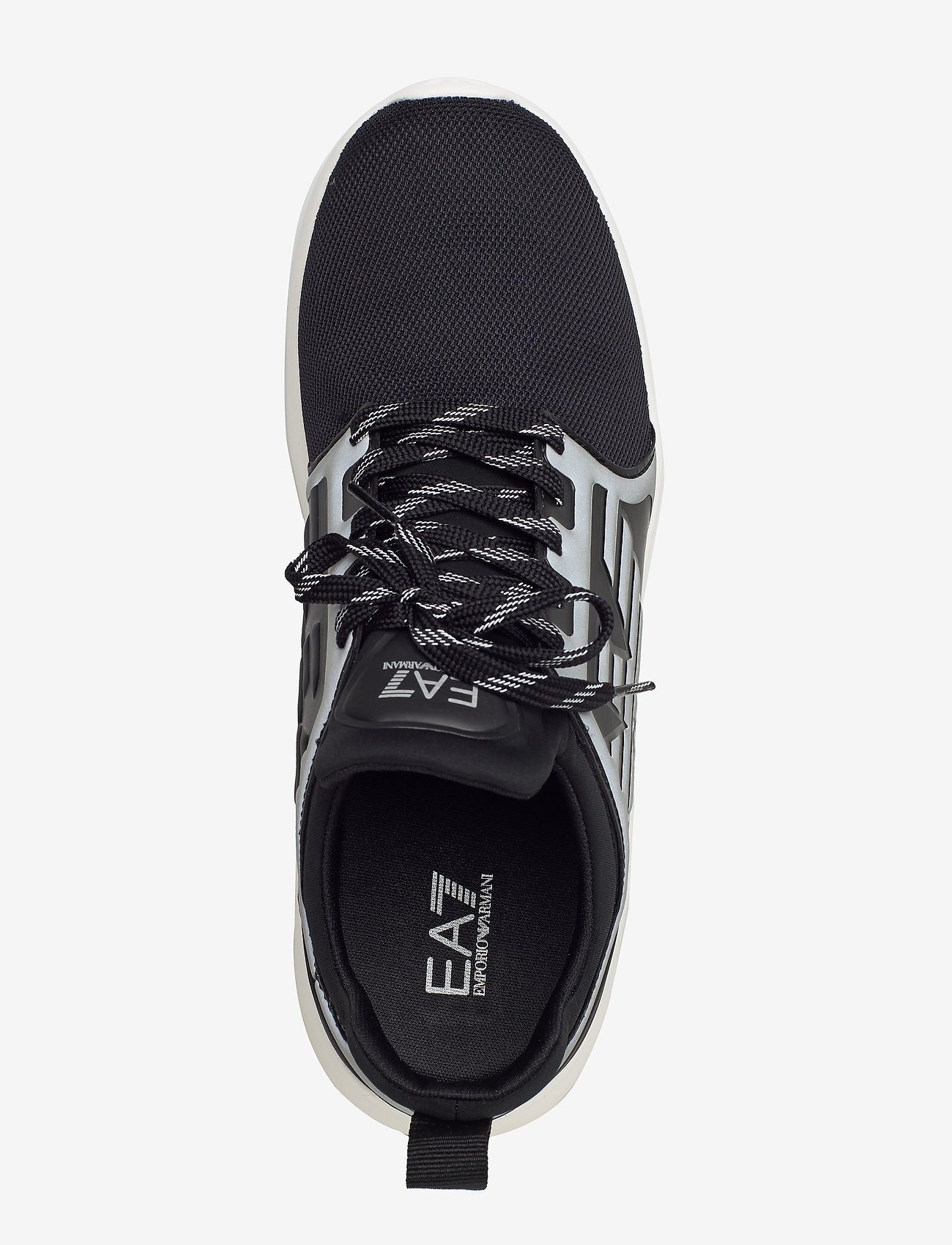 EA7 - SNEAKERS - black+silver - 3
