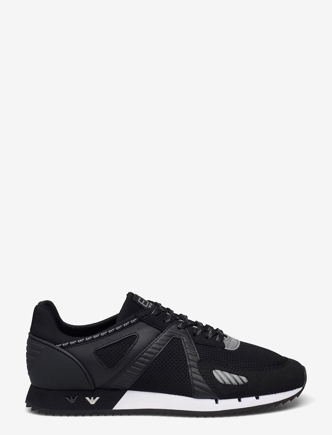 EA7 - SNEAKER - black+silver - 1