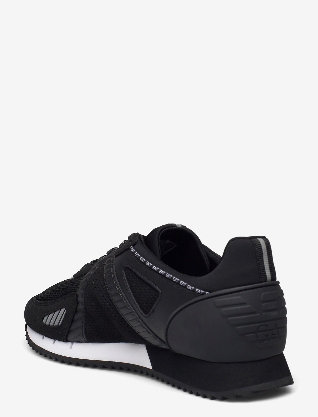 EA7 - SNEAKER - black+silver - 2