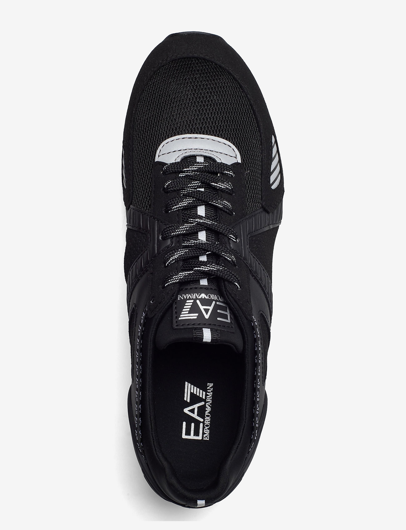 EA7 - SNEAKER - black+silver - 3