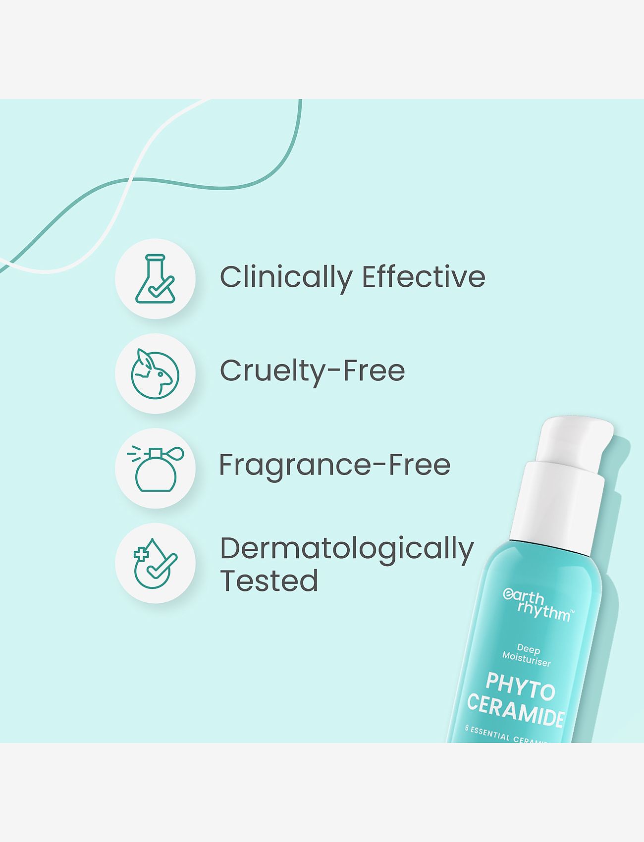 Earth Rhythm - PHYTO CERAMIDE  DEEP MOISTURISER 6 ESSENTIAL CERAMIDES - dagcremer - white - 3