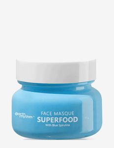 SUPERFOOD FACE MASQUE WITH BLUE SPIRULINA & SQUALANE, Earth Rhythm