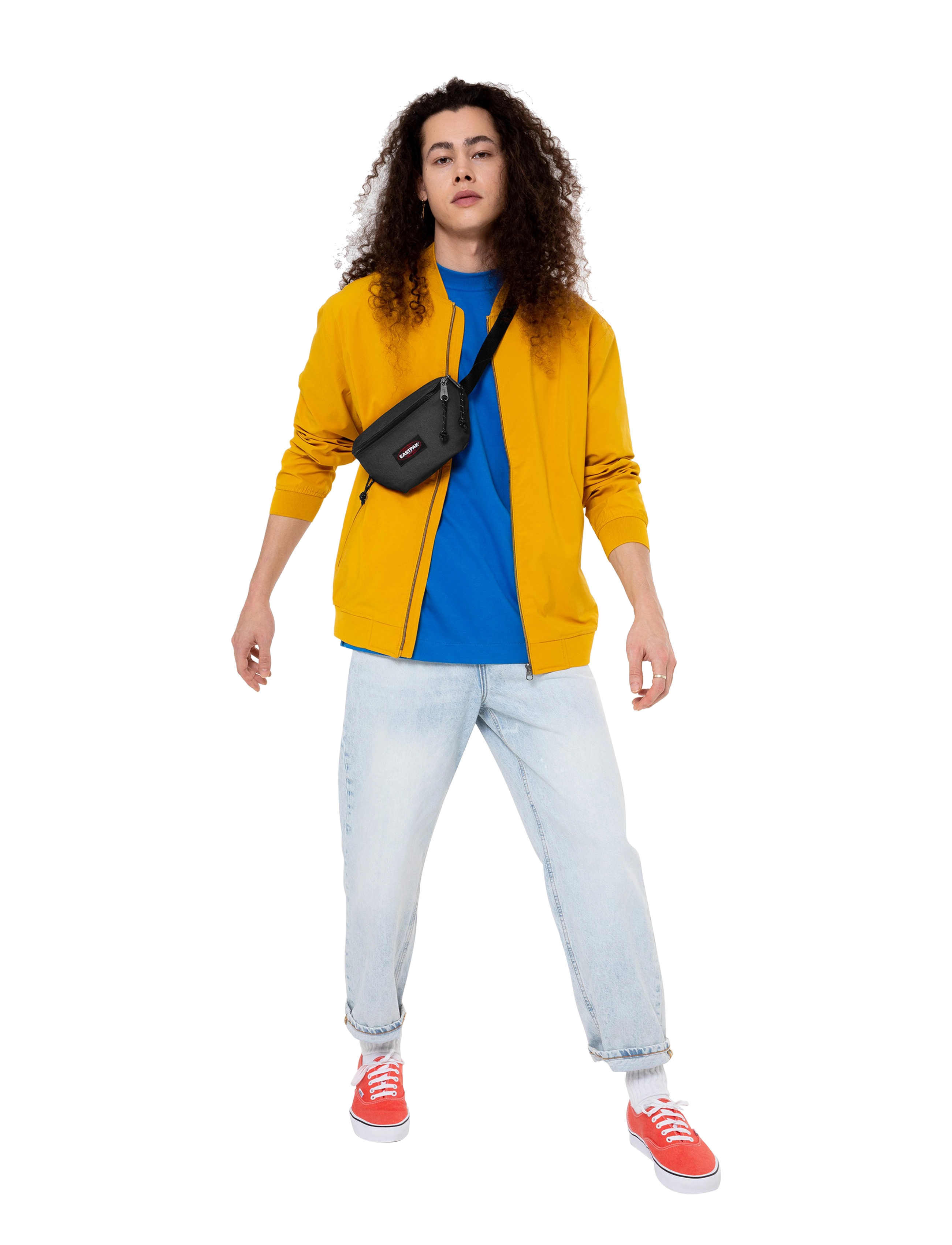 Eastpak SPRINGER - Looks for less - BLACK / black