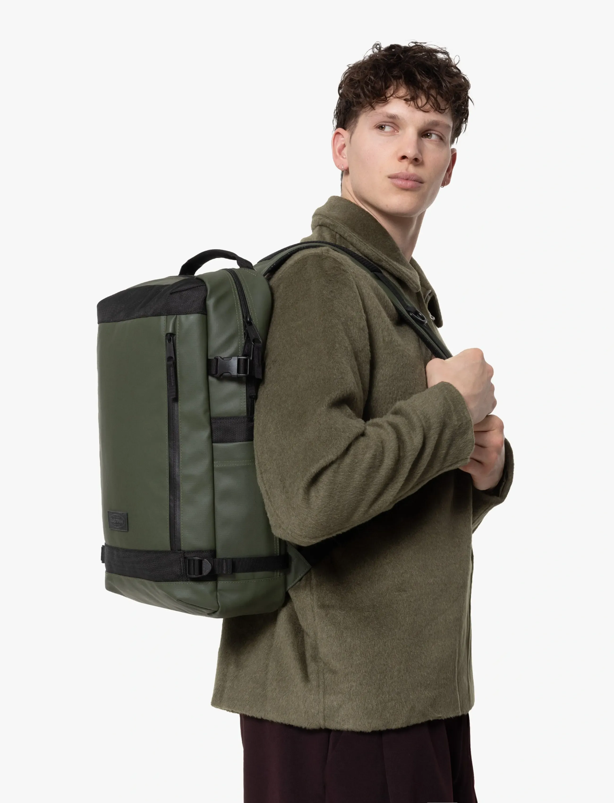 Eastpak Tecum M - Looks for less - GREEN / khaki/green
