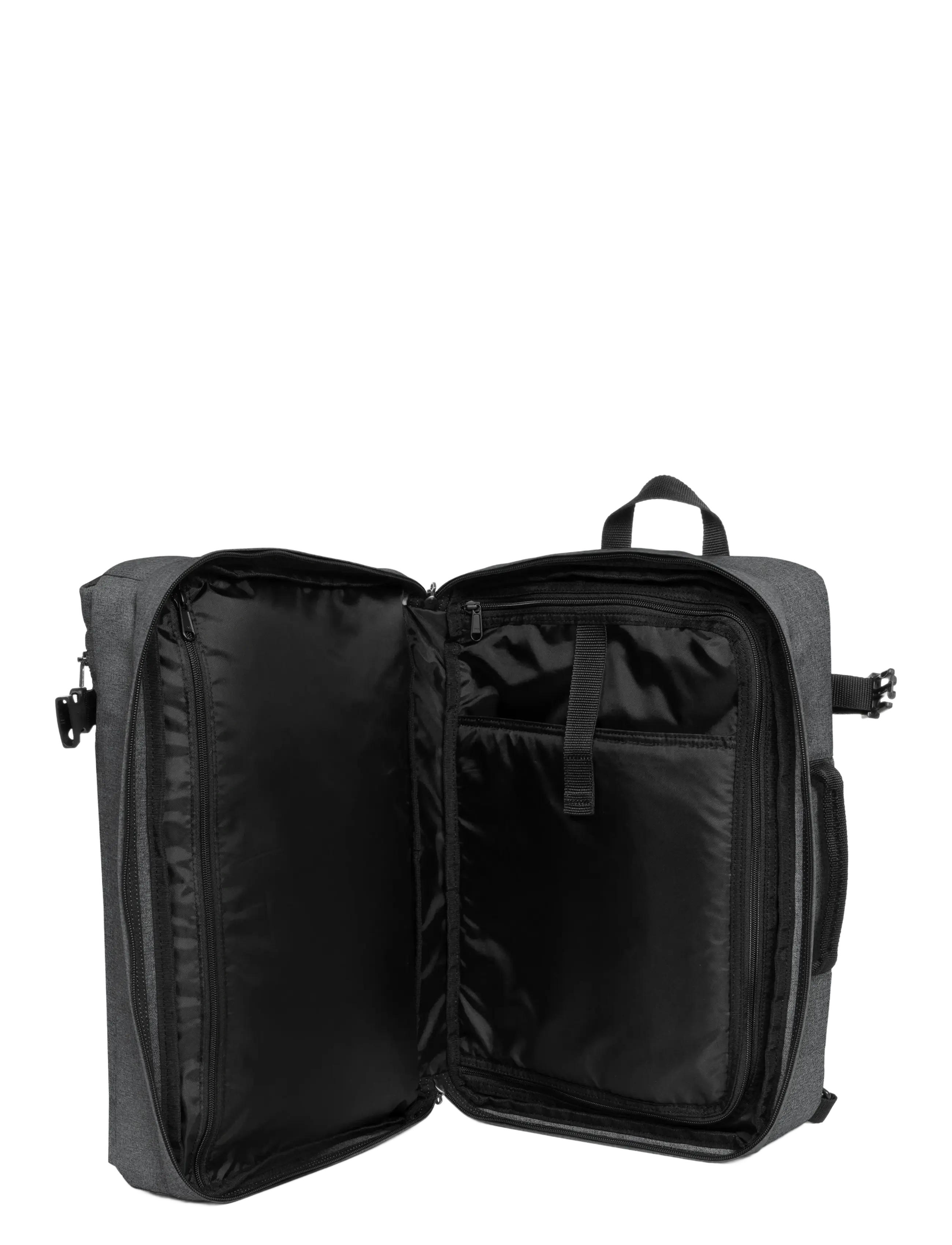 Eastpak - TRANSIT'R PACK - håndbagasje-ryggsekker - black - 3
