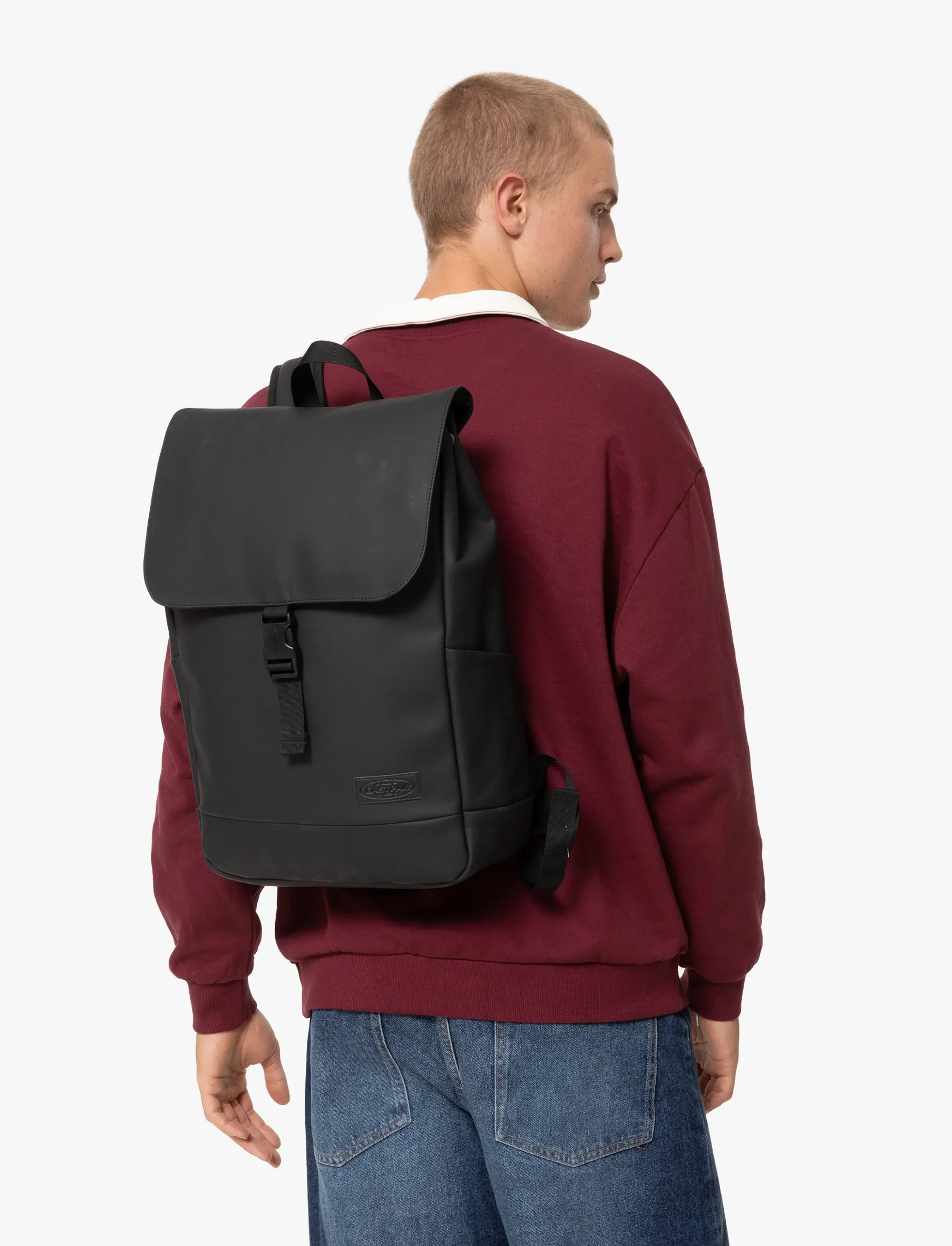 Eastpak Yarin, Mænd, Klap Rygsæk, Sort, Str: ONE SIZE