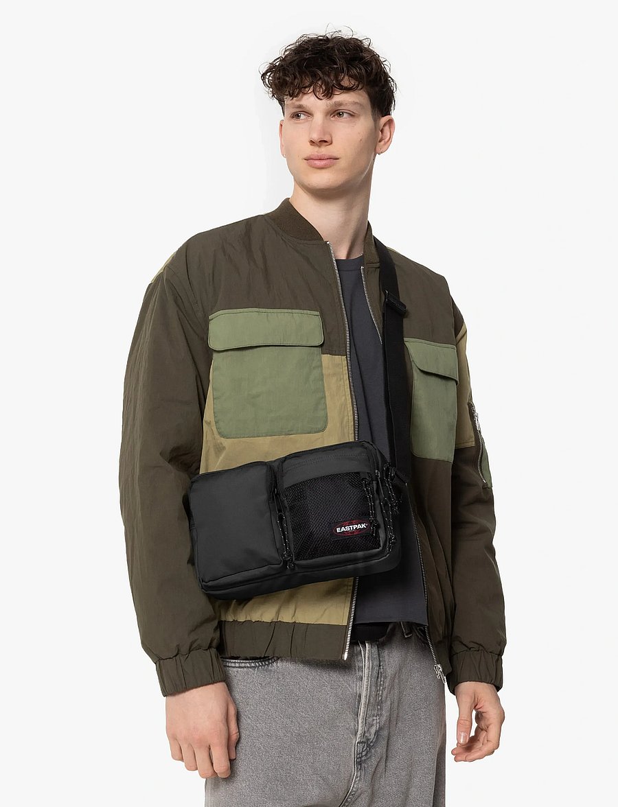 Eastpak - DBL CROSSBODY - nach stil kaufen - black - 4