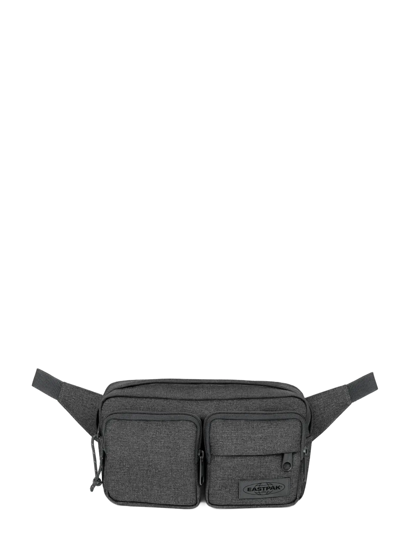 Eastpak DBL CROSSBODY - Tasker - BLACK DENIM / grey