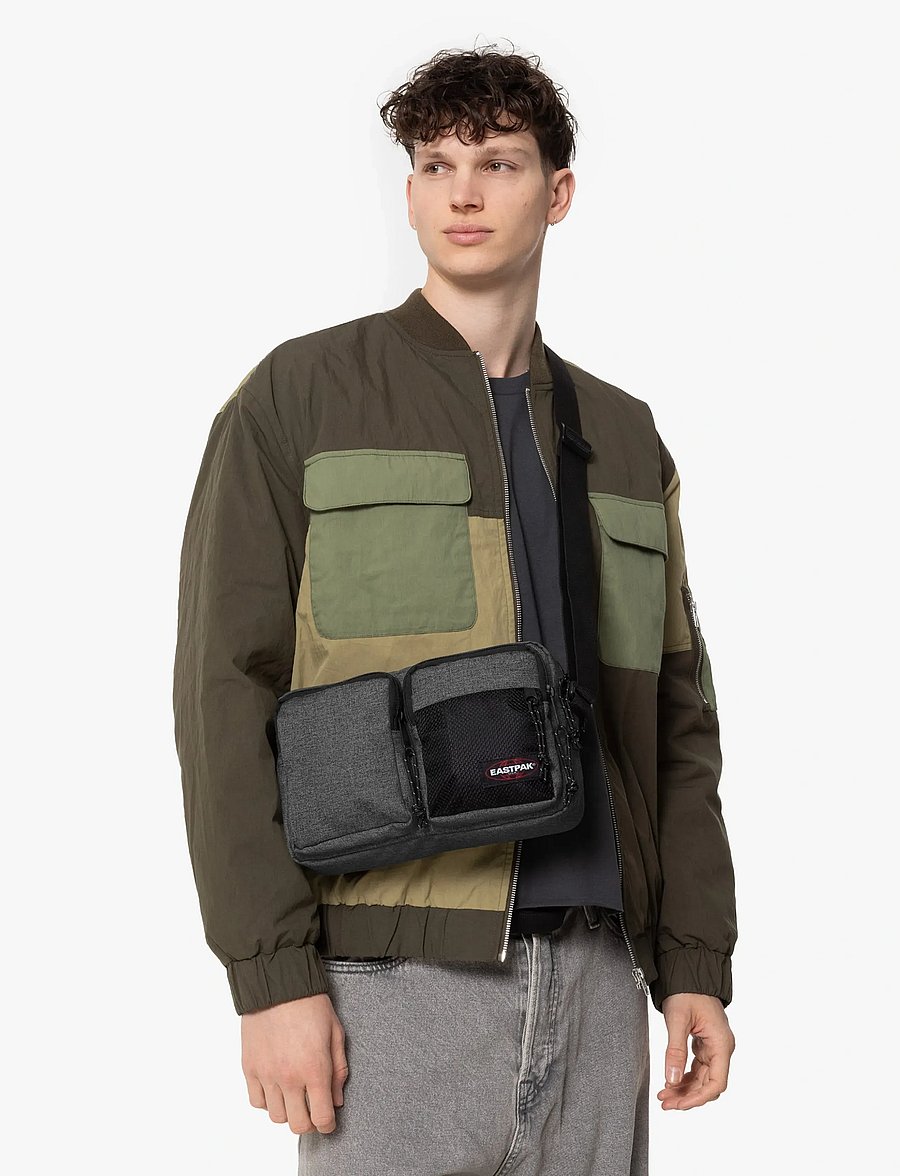 Eastpak - DBL CROSSBODY - nach stil kaufen - black denim - 4