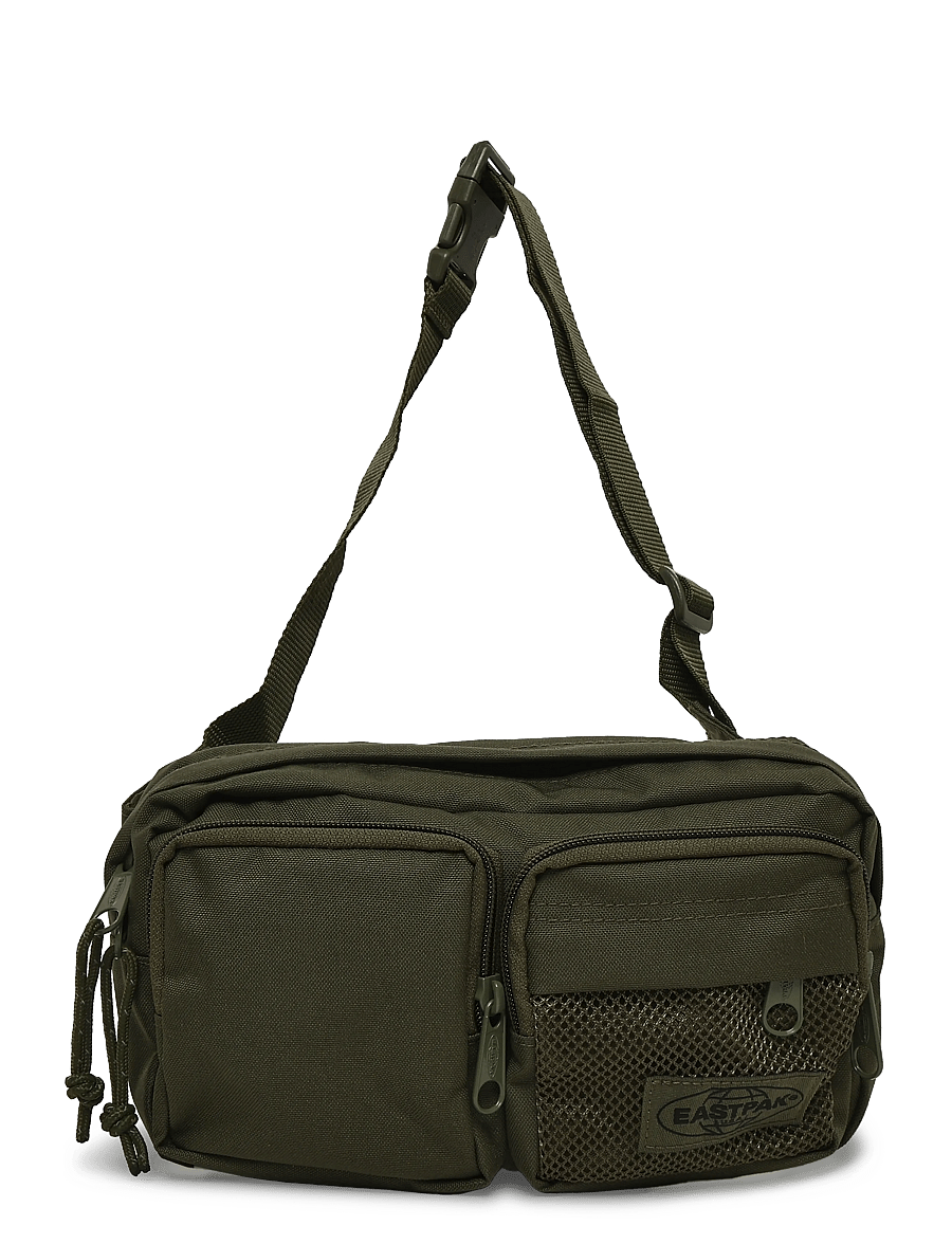 Eastpak - DBL CROSSBODY - shoppa efter stil - dark grass - 0