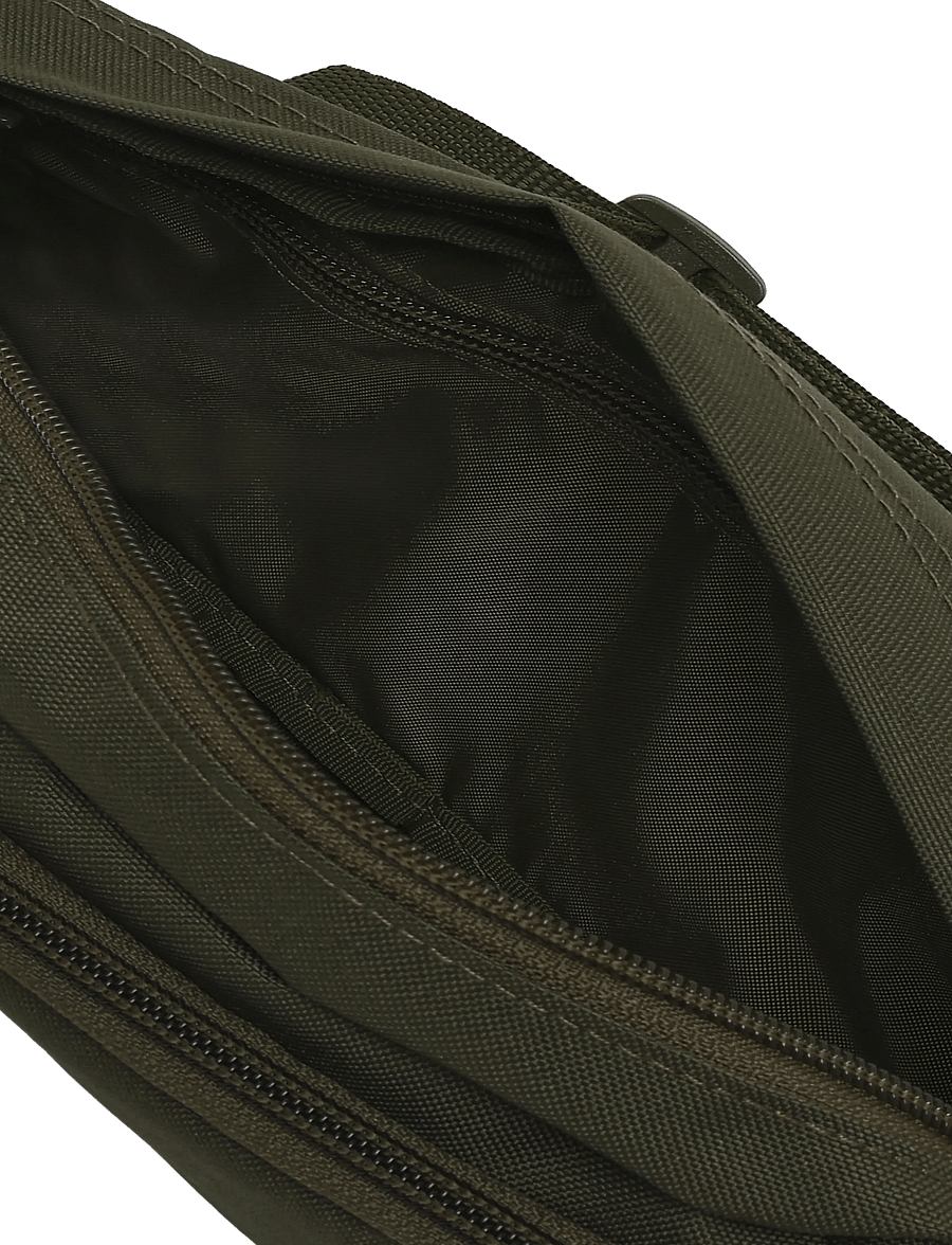 Eastpak - DBL CROSSBODY - shoppa efter stil - dark grass - 4