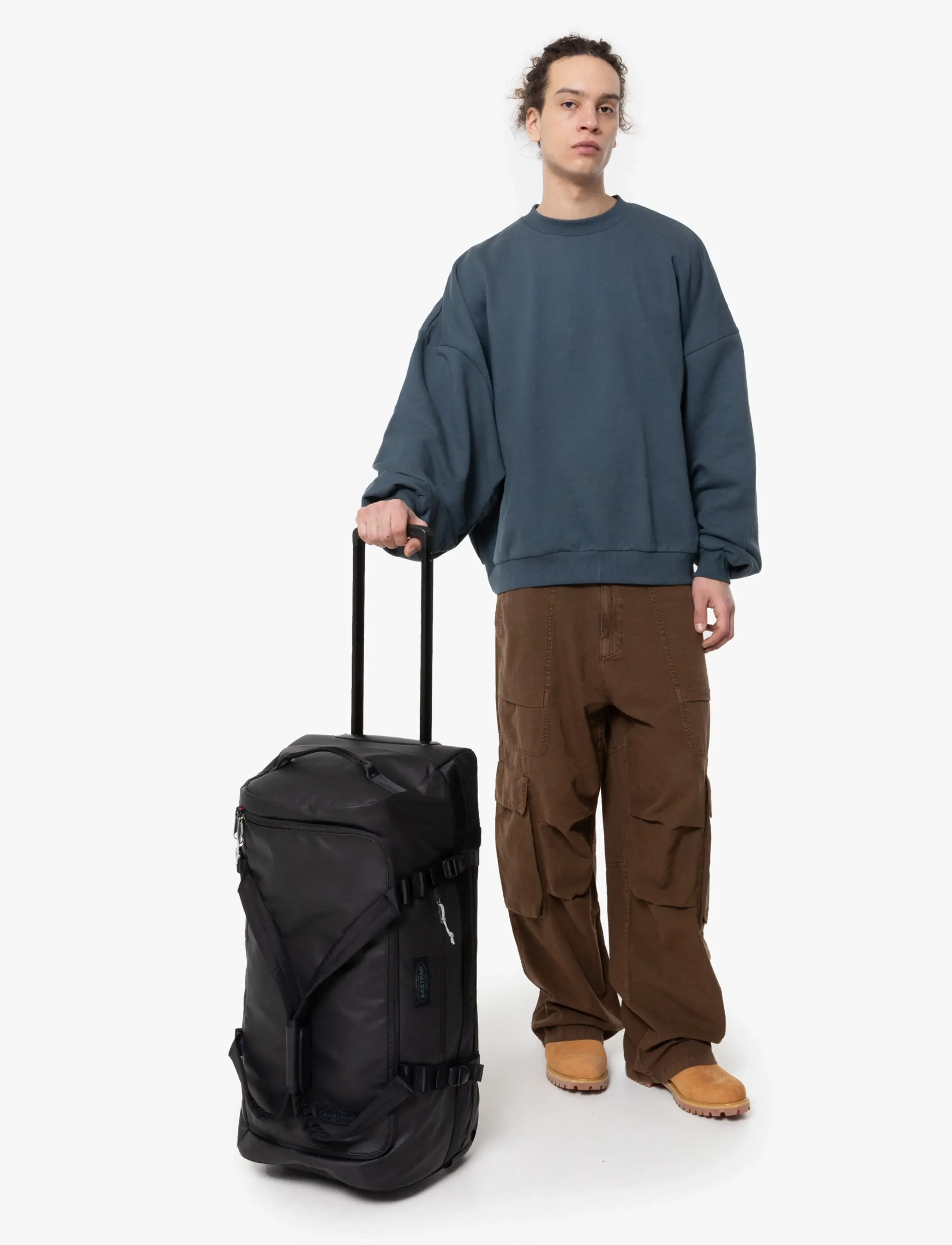 Eastpak DUFFEL PACK WHEEL M - Kollektionen - BLACK / black