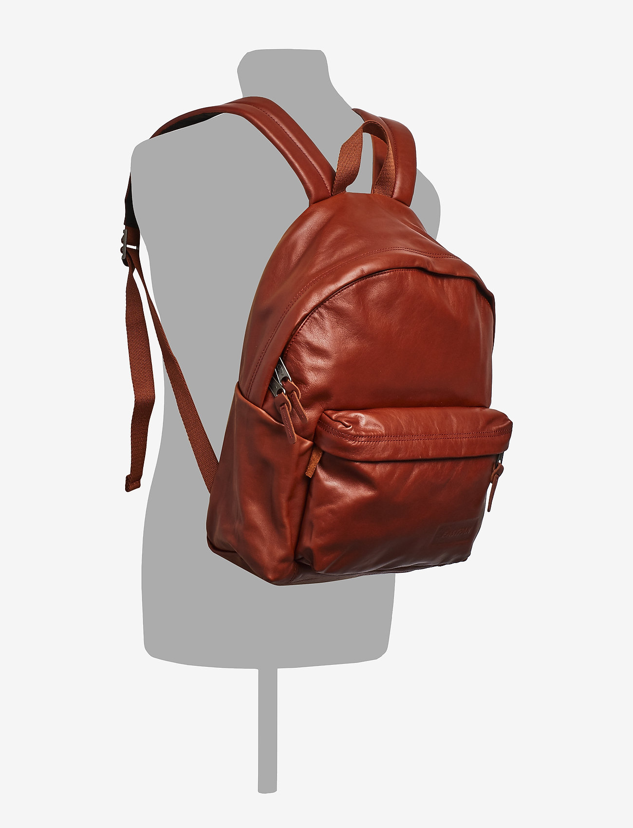 Eastpak - PADDED PAK'R - cognac leather - 4