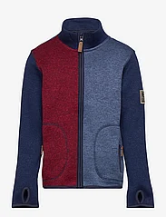 ebbe Kids - Mossa Fleece Jacket - fleece jacket - 0714 multi navy - 0