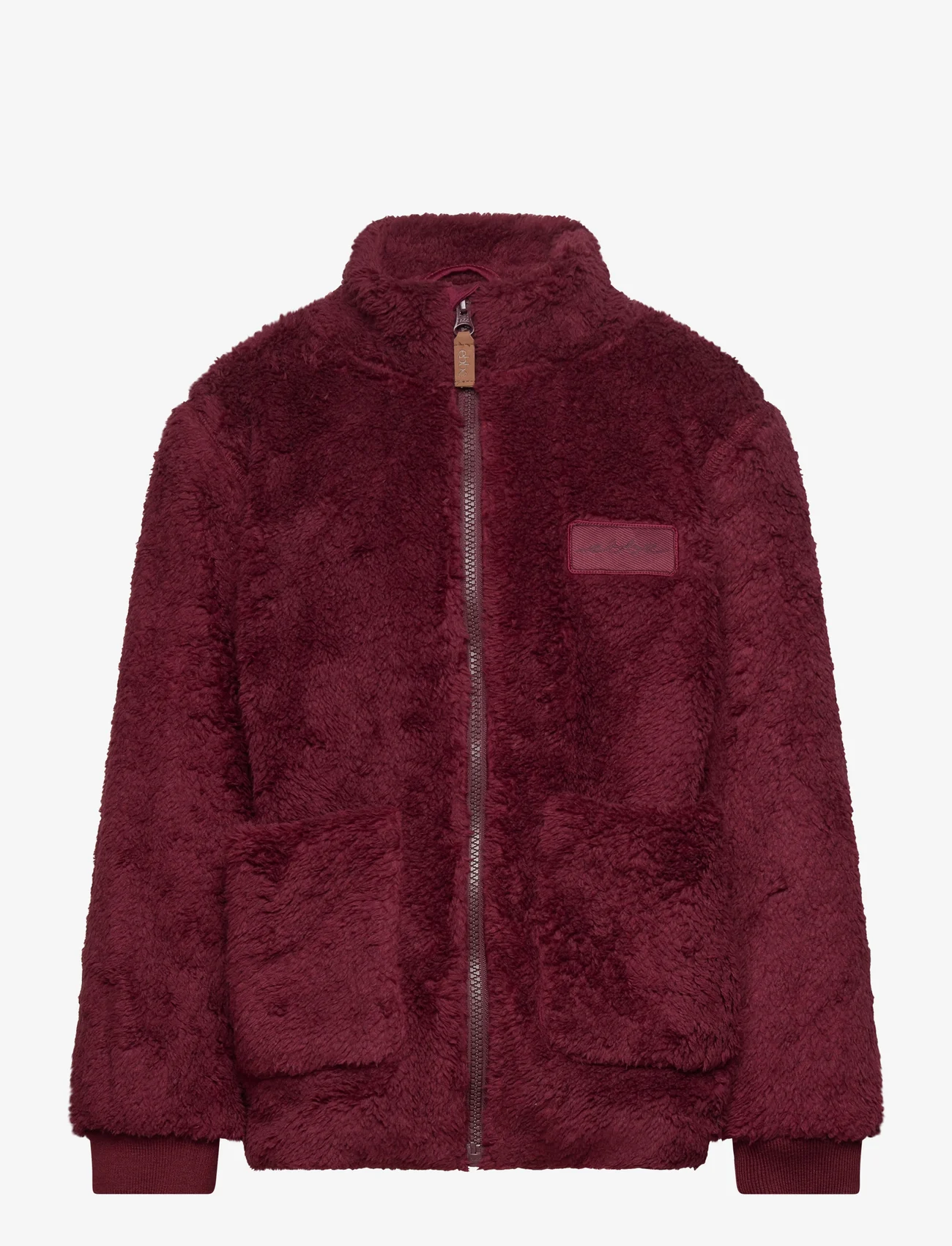 ebbe Kids - Stuga Fleece Jacket - fleece jacket - 0645 bordeaux - 0