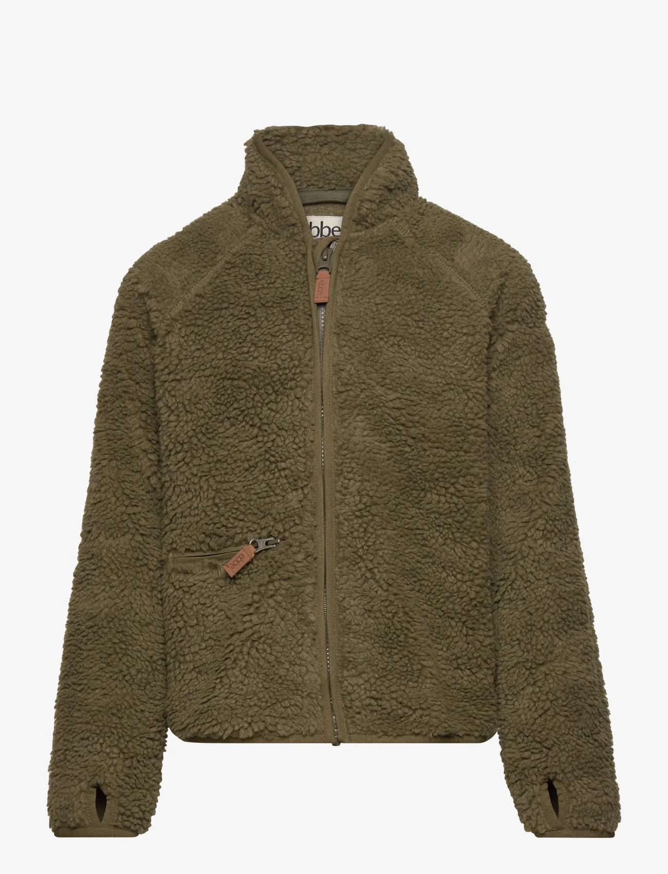 ebbe Kids - Skogen Fleece Jacket - fleece jacket - 0712 olive green - 0