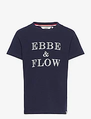 ebbe Kids - Dary Tee - short-sleeved - 0768 navy & flow - 0