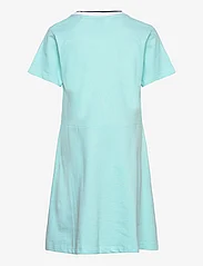 ebbe Kids - Nadja Pique Dress - kortärmade vardagsklänningar - 0757 light turquoise - 1