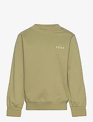 ebbe Kids - Sara sweater - sweatshirts & huvtröjor - 0758 light olive - 0