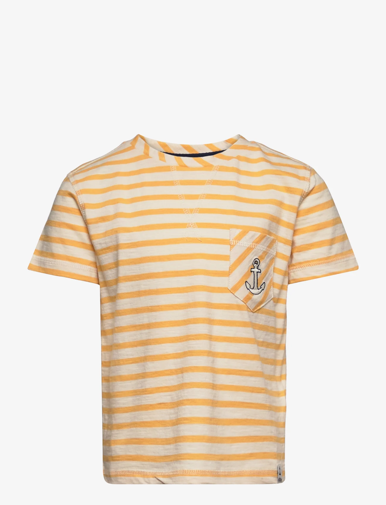 ebbe Kids - Steven t-shirt - ar īsām piedurknēm - 0964 yellow stripe - 0