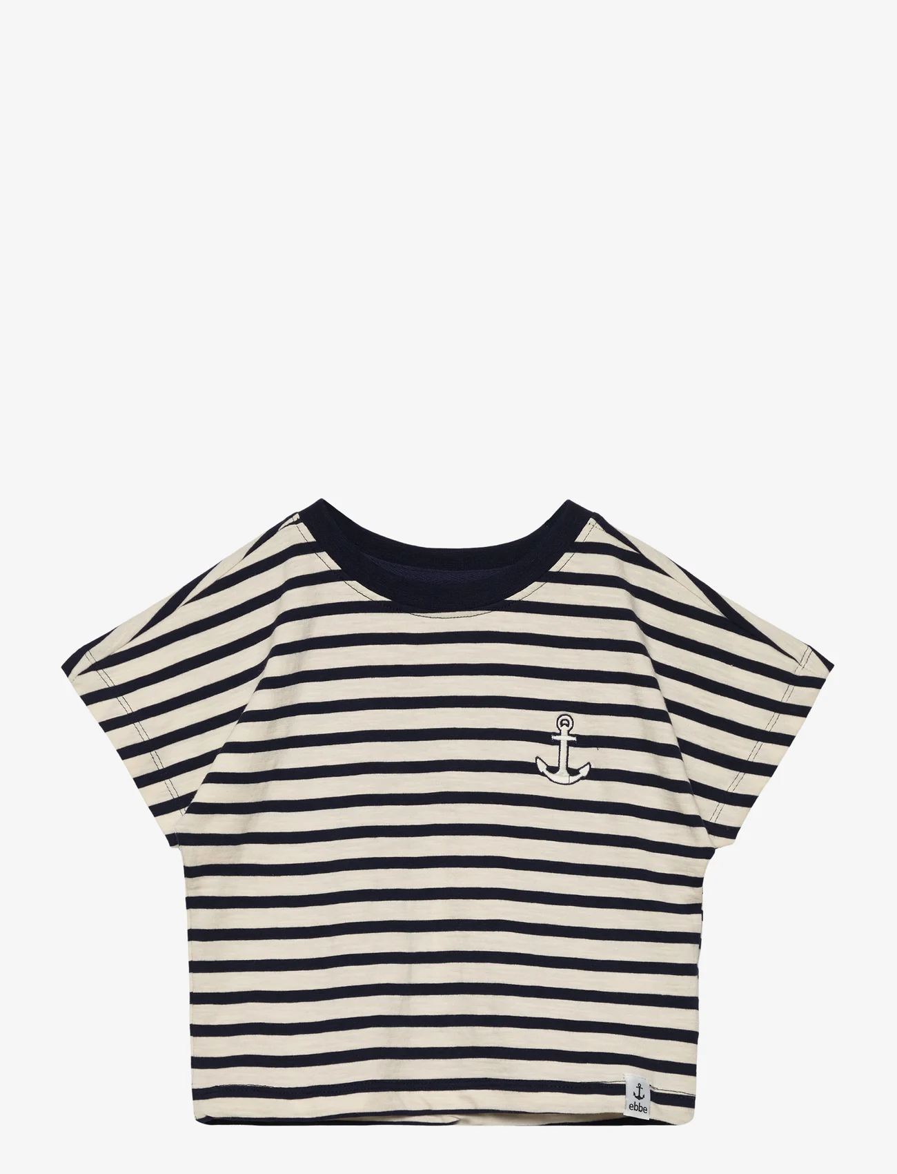 ebbe Kids - Summer top - short-sleeved - offwhite stripe - 0