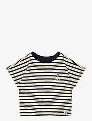 ebbe Kids - Summer top - short-sleeved - offwhite stripe - 0