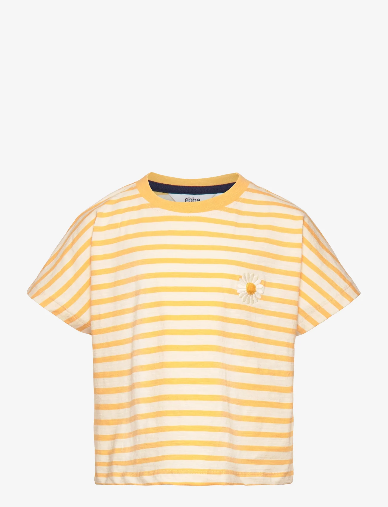 ebbe Kids - Summer top - kortärmade - yellow stripe - 0