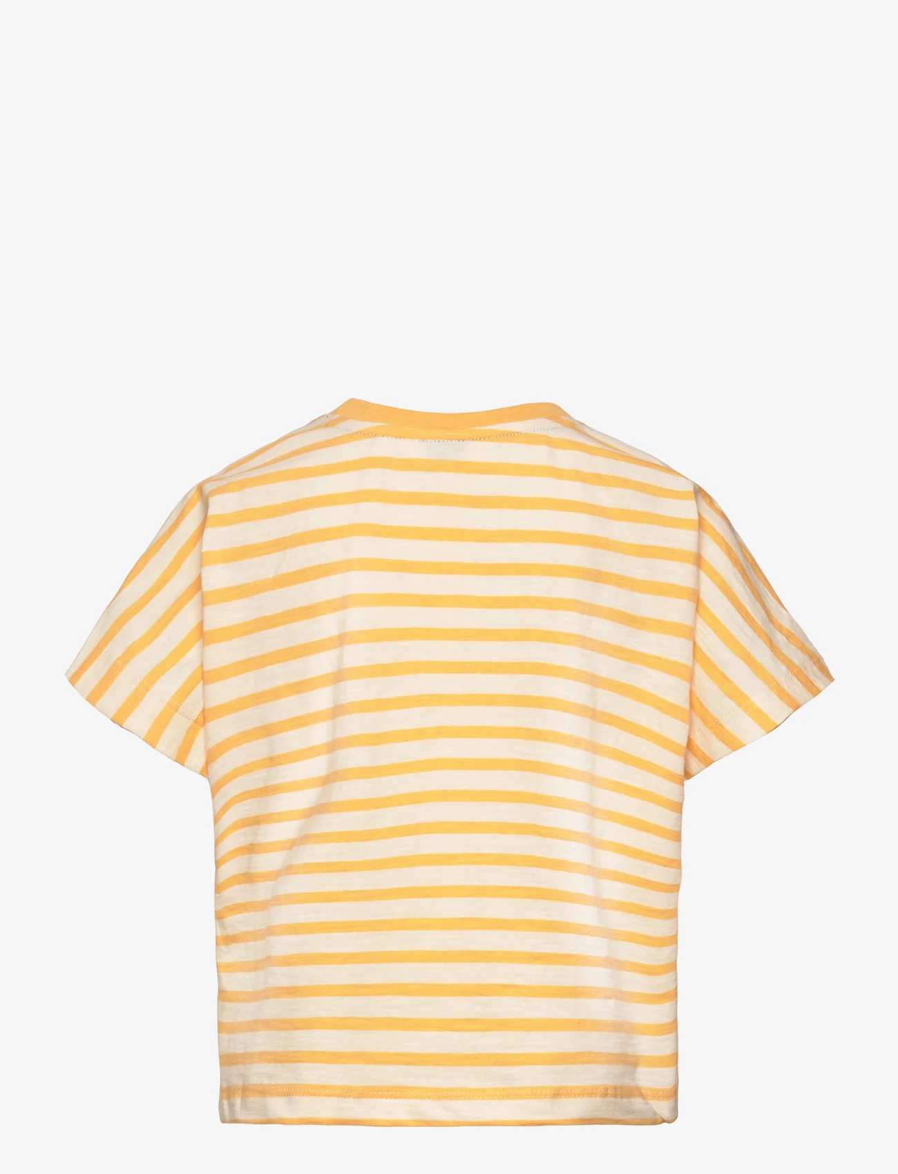 ebbe Kids - Summer top - short-sleeved - yellow stripe - 1