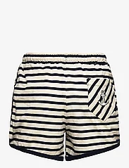 ebbe Kids - Sofia shorts - sweatshorts - offwhite stripe - 1