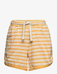 ebbe Kids - Sofia shorts - sweat shorts - yellow stripe - 0