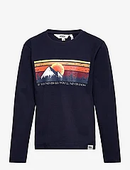 ebbe Kids - Chris  l/s t-shirt - long-sleeved t-shirts - 0826  mountain front print - 0