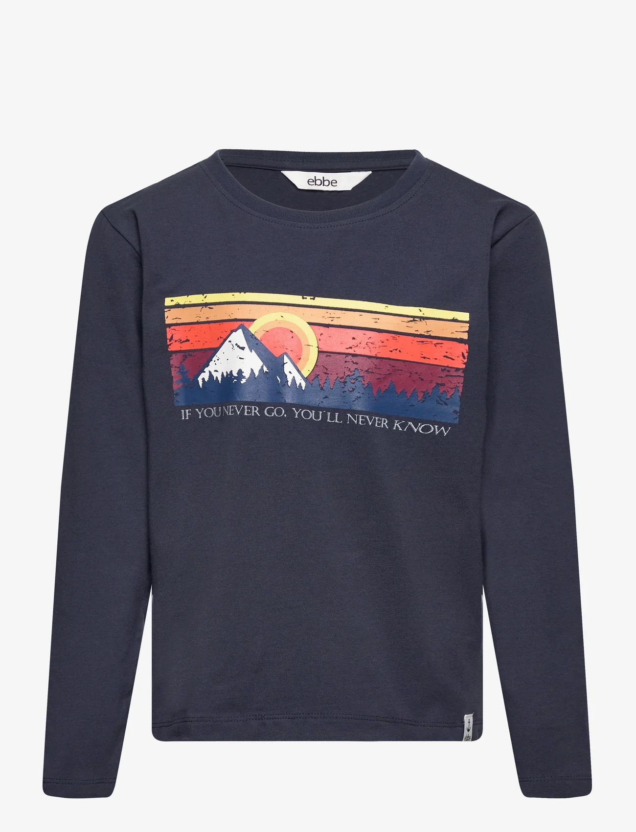 ebbe Kids - Crawford LS Tee - langermede - 1134 mountain navy - 0