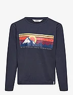 Crawford LS Tee - 1134 MOUNTAIN NAVY