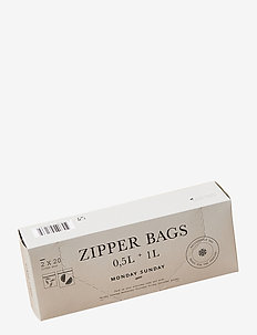 Luna Zipper Bags Small, Monday Sunday