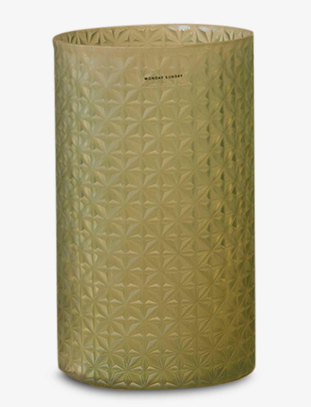 Monday Sunday - Gabbi Vase - sylinder vaser - green - 0