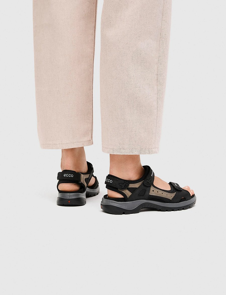 ECCO - OFFROAD - vandringssandaler - black/mole/black - 0