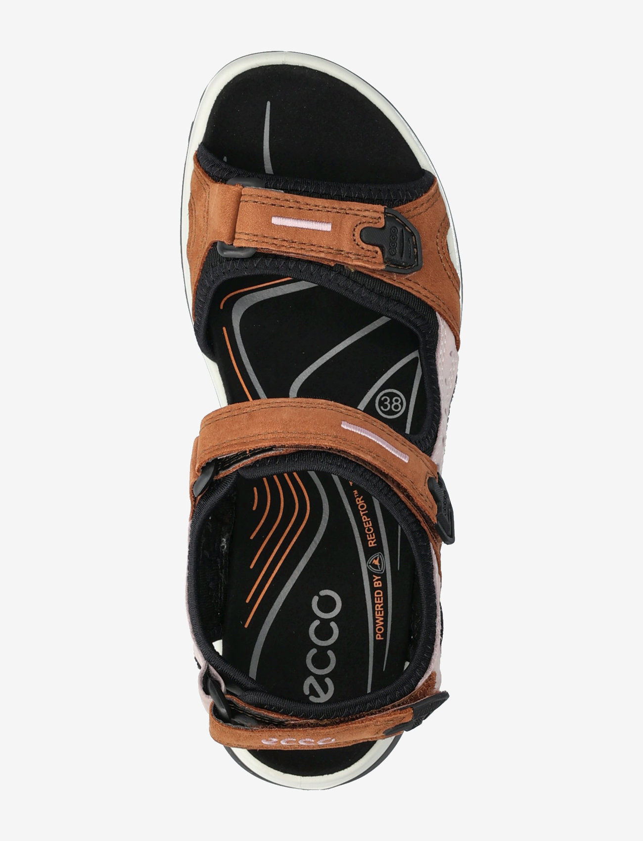 ECCO - OFFROAD - platta sandaler - mink/violet ice - 3