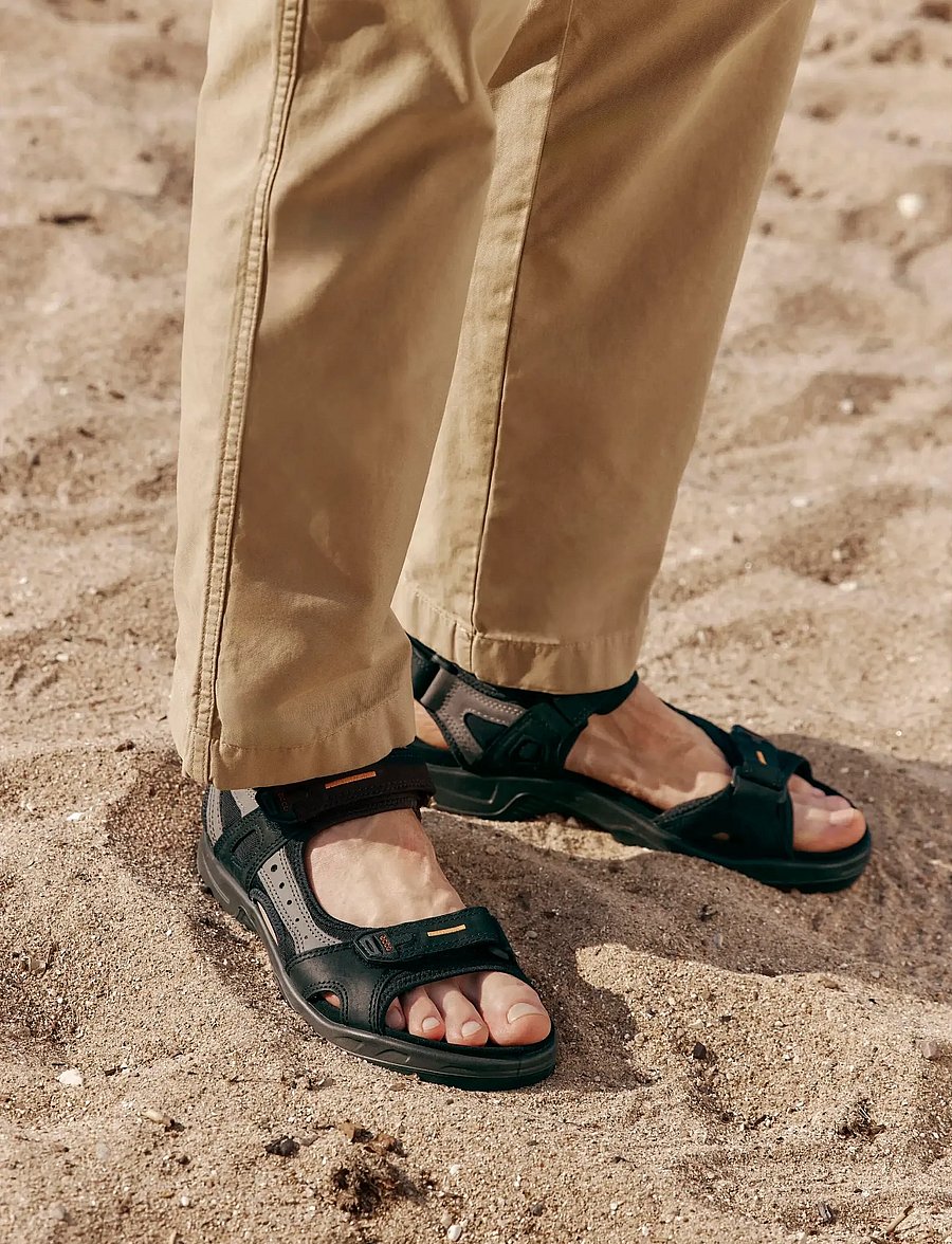 ECCO - OFFROAD - wandersandalen - black/mole/black - 0