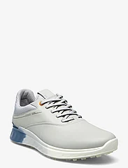 ECCO - M GOLF S-THREE - golf shoes - concrete/retro blue/concrete - 0