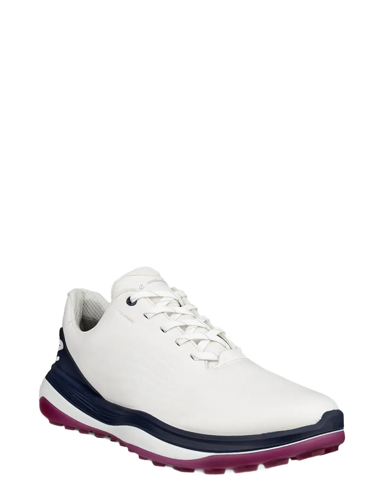 ECCO M GOLF LT1 - Schuhe - WHITE/MARINE / white