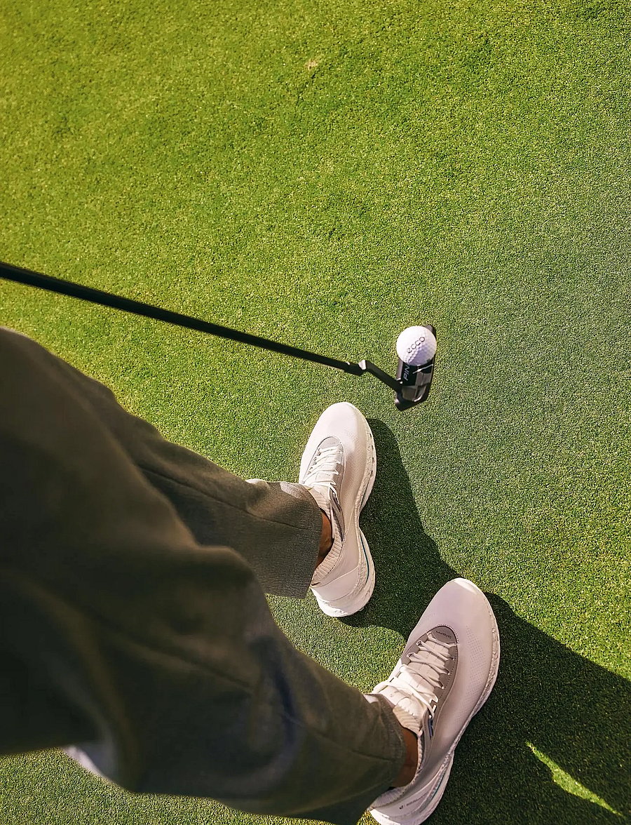 ECCO - M GOLF BIOM C5 - golfschuhe - white/concrete - 0