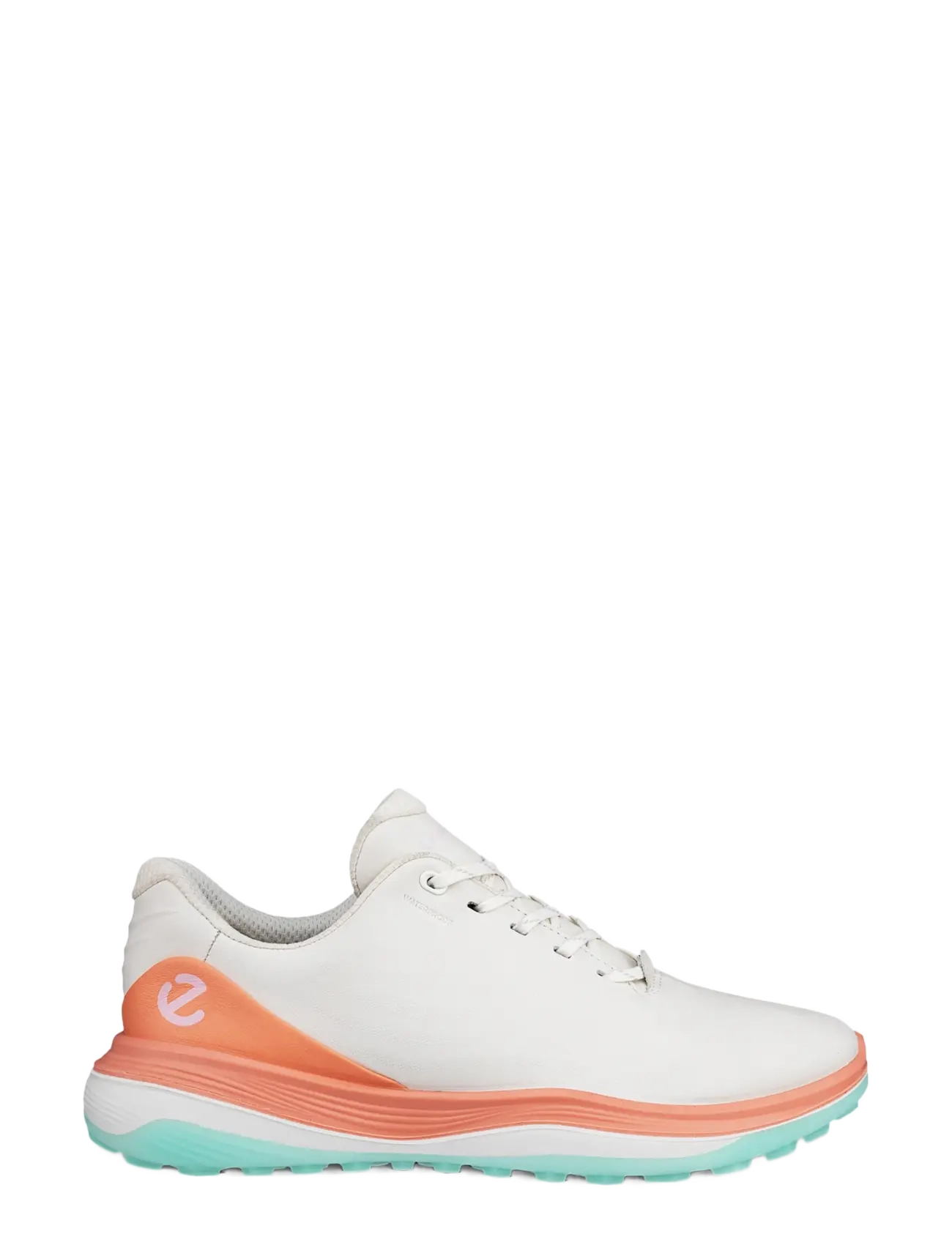 ECCO - W GOLF LT1 - golfijalatsid - white/burnt coral - 1