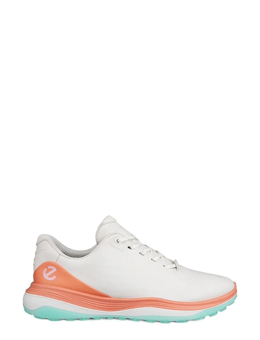 ECCO - W GOLF LT1 - golfijalatsid - white/burnt coral - 1