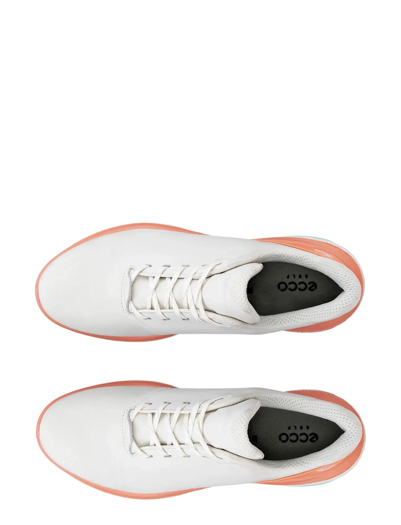 ECCO - W GOLF LT1 - golfijalatsid - white/burnt coral - 4